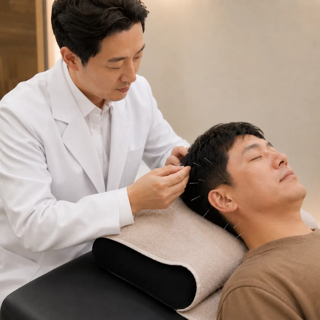 산본 이명 한방치료 침 약침