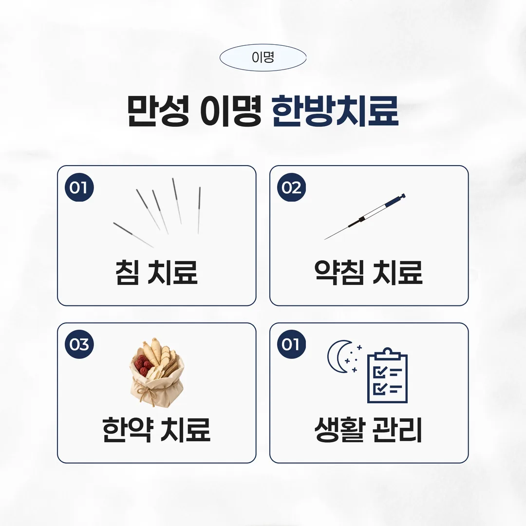 만성 이명 한방 치료 구성 안내