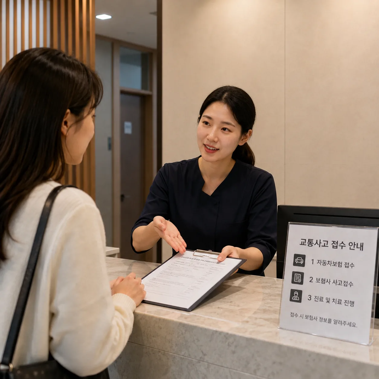 산본 교통사고 한의원 자동차보험 접수 안내